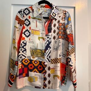 Tory Burch - Sienna Silk Twill Blouse